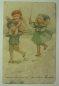 Preview: Postkarte "Die besten Glückwünsche zum Neuen Jahre" (ca. um 1910)