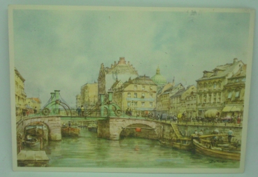 Ansichtskarte Das alte Berlin - Jungfernbrücke (1959)
