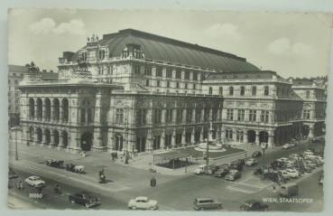Ansichtskarte Wien, Staatsoper (1956)