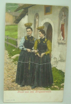 Correspondenz-Karte "Gruss aus dem Bregenzerwald" (1913)