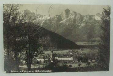 Ansichtskarte Admont - Pyhrgas u. Scheiblingstein (1962)