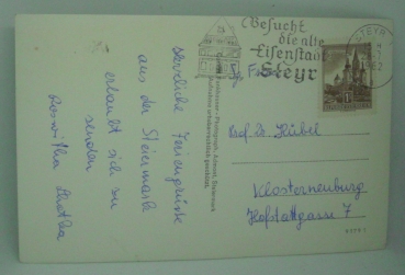 Ansichtskarte Admont - Pyhrgas u. Scheiblingstein (1962)