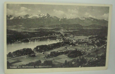 Ansichtskarte Velden am Wörtersee, Karawankenblick