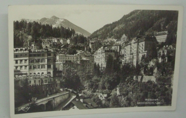 Ansichtskarte Weltkurort Badgastein (1954)
