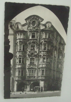 Ansichtskarte Innsbruck, Tirol, Helbinghaus (1955)