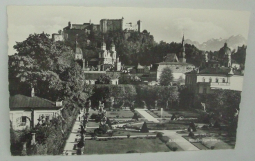 Ansichtskarte Salzburg, Mirabellgarten