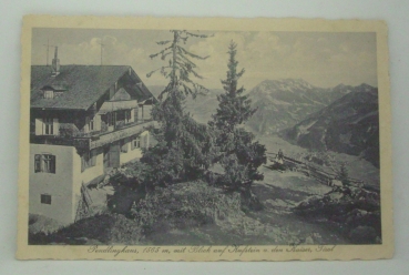 Pendlinghaus, 1565 m, mit Blick auf Kufstein u. den Kaiser, Tirol (1927)