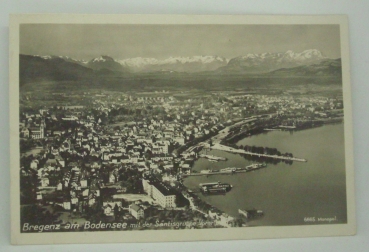 Ansichtskarte Bregenz am Bodensee (1929)