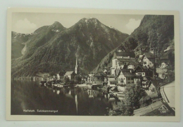 Ansichtskarte Hallstatt, Salzkammergut (1953)