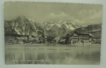 Ansichtskarte Seefeld gegen Dreitorspitze