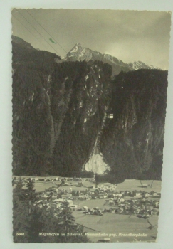 Ansichtskarte Mayrhofen im Zillertal, Penkenbahn (1962)