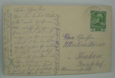 Ansichtskarte Maria-Zell mit Gemeindealpe und Oetscher (um1908)