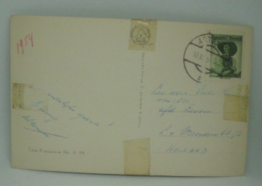 Ansichtskarte Abtenau g. d. Bischofmütze (1954)