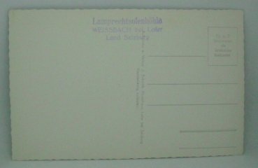 Ansichtskarte Lamprechts Ofenlochhöhlen bei Lofer