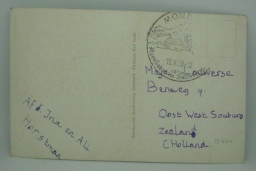 Ansichtskarte Strobl u. St. Wolfgang am See (1958)