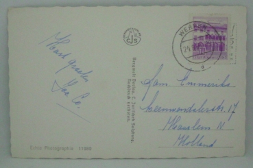 Ansichtskarte Werfner-Brücke zur Eisriesenwelt (1966)