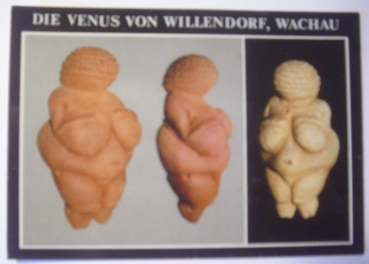 Ansichtskarte Die Venus von Willendorf, Wachau - Mehrbildkarte