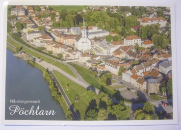 Ansichtskarte Nibelungenstadt Pöchlarn, Niederösterreich