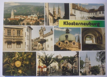 Ansichtskarte Klosterneuburg, Niederösterreich, Mehrbildkarte