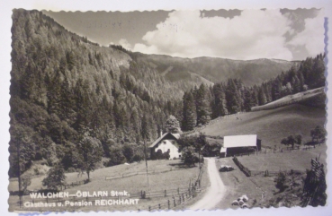 Ansichtskarte Walchen-Öblarn, Steiermark - Gasthaus u. Pension Reichhart