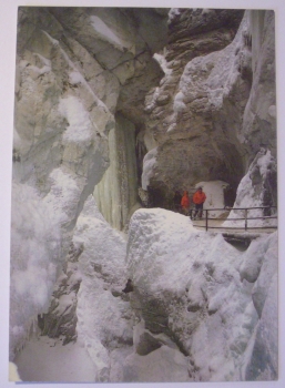 Ansichtskarte Die Breitachklamm bei Oberstdorf/Allgäu - Deutschlands interessanteste Klamm