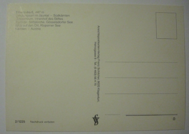 Ansichtskarte Eberndorf - Erholungsort im Jauntal, Südkärnten