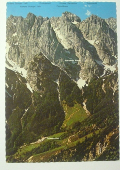 Ansichtskarte Naturschutzgebiet Kaisergebirge, Tirol