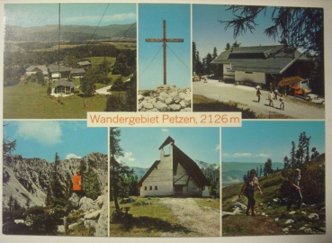Ansichtskarte Wandergebiet Petzen, 2126 m, Kärnten