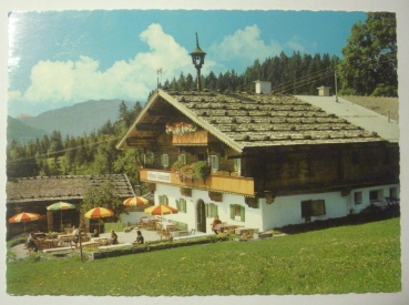 Ansichtskarte Gasthaus Rummlerhof, St. Johann am Wilden Kaiser, Tirol
