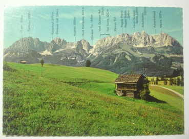 Ansichtskarte Der Wilde Kaiser, Tirol