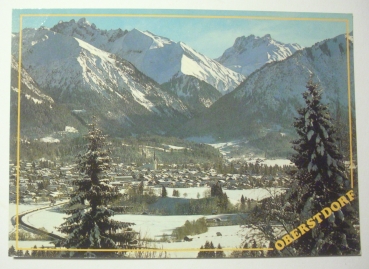 Ansichtskarte Oberstdorf, Oberallgäu 843 m