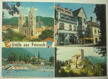 Ansichtskarte "Grüße aus Friesach"