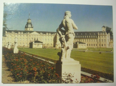 Ansichtskarte Karlsruhe - Schloß