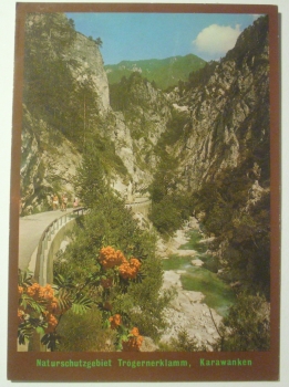 Ansichtskarte Naturschutzgebiet Trögernerklamm, Karawanken