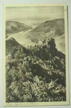 Ansichtskarte Burg Aggstein a. d. Donau