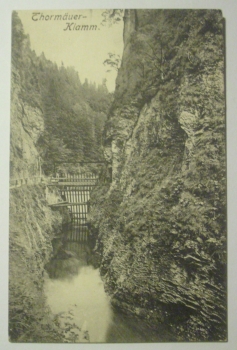 Ansichtskarte Thormäuer-Klamm