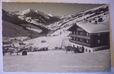 Ansichtskarte Skidorf Saalbach, Touristenheim Astergut