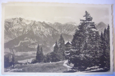 Ansichtskarte Allgäuer-Alpen, Ostlerhütte (1936)
