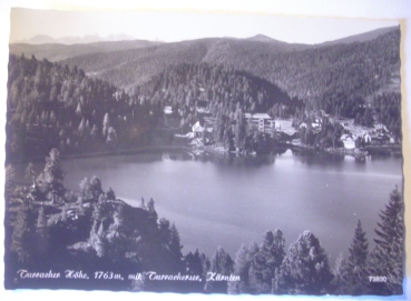 Ansichtskarte Turracher Höhe, 1763 m und Turrachersee, Kärnten