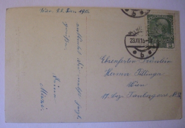Ansichtskarte "Herzlichen Glückwunsch zum Namenstage (1915)
