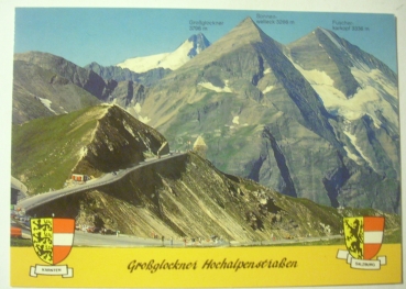 Ansichtskarte Großglockner Hochalpenstraße, Fuschentörl 2428 m