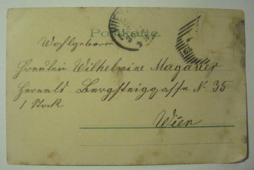 Postkarte "Die besten Glückwünsche zum Neuen Jahre" (ca. um 1910)