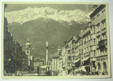 Ansichtskarte Innsbruck, Maria Theresienstrasse