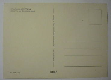 Ansichtskarte Chorherrenstift Vorau, Oststeiermark