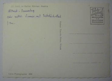 Ansichtskarte St. Paul im Gailtal, Kärnten