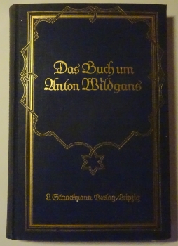 Das Buch um Anton Wildgans von Josef Sonka (1932)
