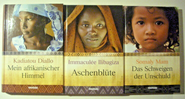 Bücherset: 3 Bücher aus dem Verlag Weltbild - Aschenblüte, Das Schweigen der ...